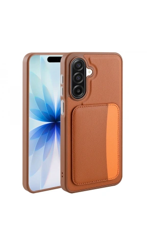 Galaxy A17 Kılıf Kartlıklı Zore X-Kart Silikon Kapak