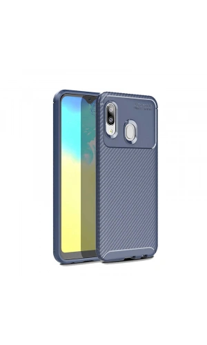 Galaxy A20E Kılıf Zore Negro Silikon Kapak