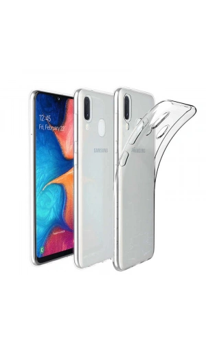 Galaxy A20E Kılıf Zore Süper Silikon Kapak