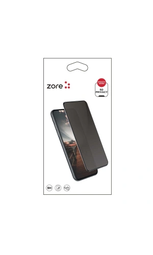 Galaxy A21 Zore New 5D Privacy Temperli Ekran Koruyucu