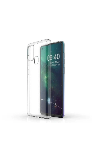 Galaxy A21S Kılıf Zore Süper Silikon Kapak