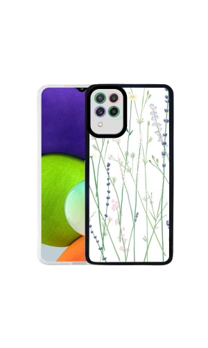 Galaxy A22 4G Kılıf Zore M-Fit Desenli Kapak
