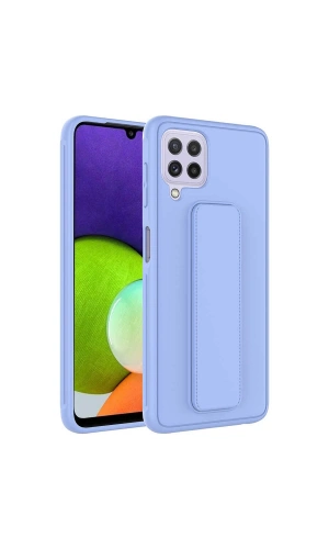 Galaxy A22 4G Kılıf Zore Qstand Kapak