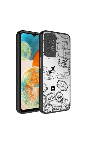 Galaxy A23 Kılıf Aynalı Desenli Kamera Korumalı Parlak Zore Mirror Kapak