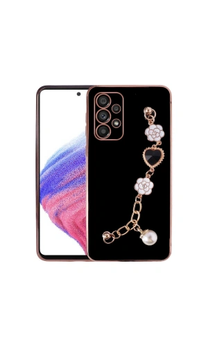 Galaxy A23 Kılıf El Tutamaçlı Kamera Korumalı Zore Taka Silikon Kapak