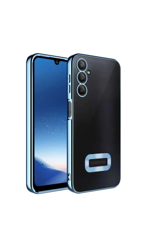 Galaxy A24 Kılıf Kamera Korumalı Logo Gösteren Zore Omega Kapak