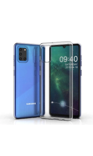 Galaxy A31 Kılıf Zore Süper Silikon Kapak