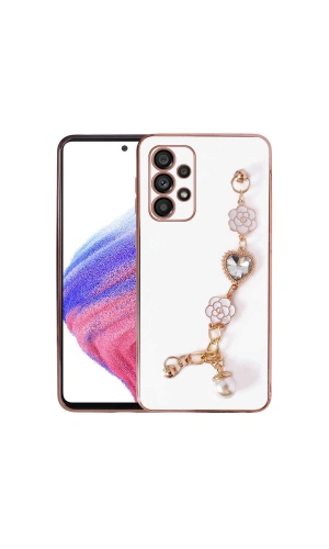 Galaxy A33 5G Kılıf El Tutamaçlı Kamera Korumalı Zore Taka Silikon Kapak