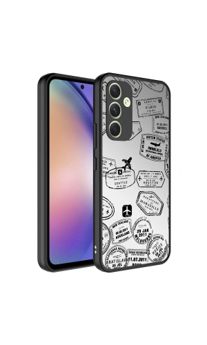 Galaxy A34 Kılıf Aynalı Desenli Kamera Korumalı Parlak Zore Mirror Kapak