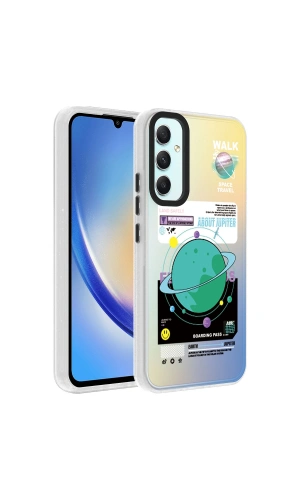 Galaxy A34 Kılıf Desenli Zore Dragon Sert Kapak