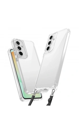 Galaxy A36 Kılıf Airbagli Takılabilir Askı Aparatlı Zore Snap Silikon Kapak