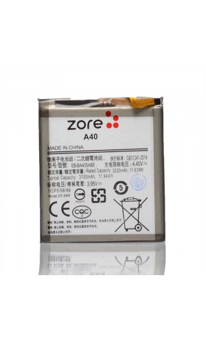 Galaxy A40 Zore Tam Orjinal Batarya