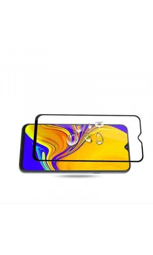 Galaxy A50 Zore Kenarları Kırılmaya Dayanıklı Cam Ekran Koruyucu