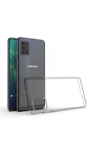 Galaxy A51 Kılıf Zore Süper Silikon Kapak