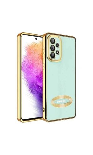 Galaxy A53 5G Kılıf Kamera Korumalı Logo Gösteren Zore Omega Kapak