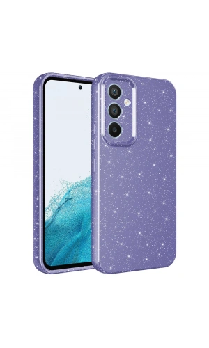 Galaxy A54 Kılıf Kamera Korumalı Simli Lüks Zore Koton Kapak