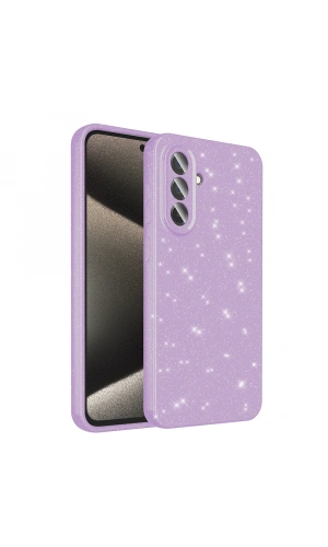 Galaxy A56 Kılıf Kamera Korumalı Simli Lüks Zore Koton Kapak