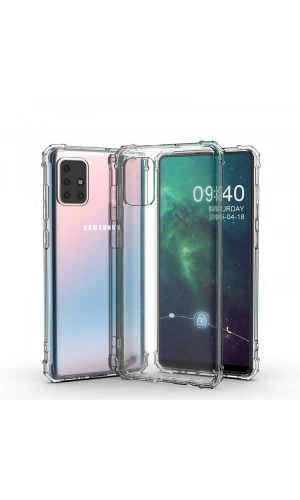 Galaxy A71 Kılıf Zore Nitro Anti Shock Silikon