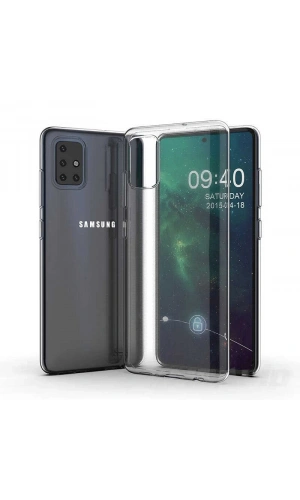 Galaxy A71 Kılıf Zore Süper Silikon Kapak