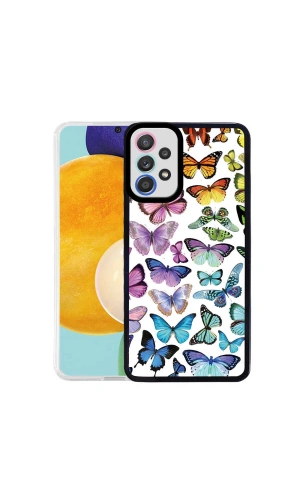 Galaxy A72 Kılıf Zore M-Fit Desenli Kapak