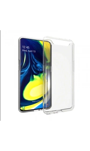 Galaxy A80 Kılıf Zore Süper Silikon Kapak