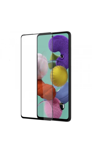Galaxy A81 (Note 10 Lite) Zore Kenarları Kırılmaya Dayanıklı Cam Ekran Koruyucu
