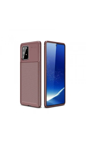 Galaxy A91 (S10 Lite) Kılıf Zore Negro Silikon Kapak
