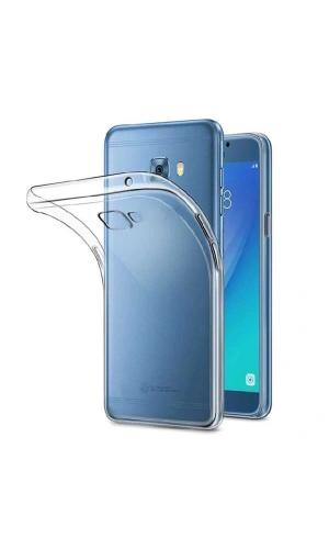 Galaxy C7 Kılıf Zore Kamera Korumalı Süper Silikon Kapak