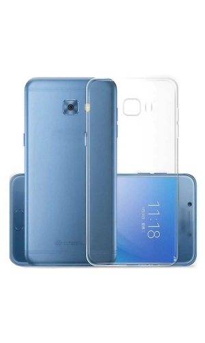 Galaxy C7 Kılıf Zore Süper Silikon Kapak