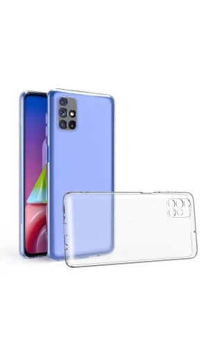 Galaxy M51 Kılıf Zore Kamera Korumalı Süper Silikon Kapak