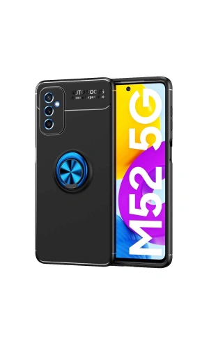 Galaxy M52 Kılıf Zore Ravel Silikon Kapak