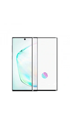 Galaxy Note 10 Plus Zore Kavisli Full Yapışkanlı Cam Ekran Koruyucu
