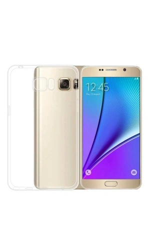 Galaxy Note 5 Kılıf Zore Kamera Korumalı Süper Silikon Kapak