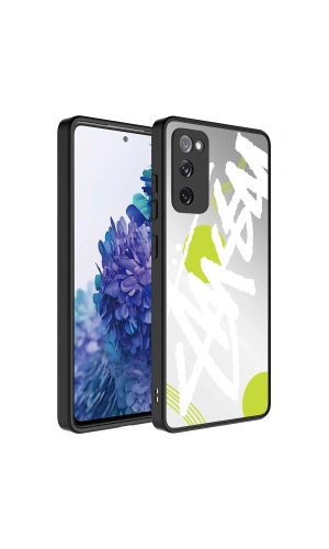 Galaxy S20 FE Kılıf Aynalı Desenli Kamera Korumalı Parlak Zore Mirror Kapak