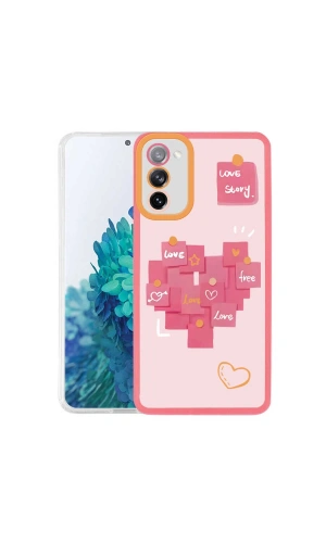 Galaxy S20 FE Kılıf Zore M-Fit Desenli Kapak