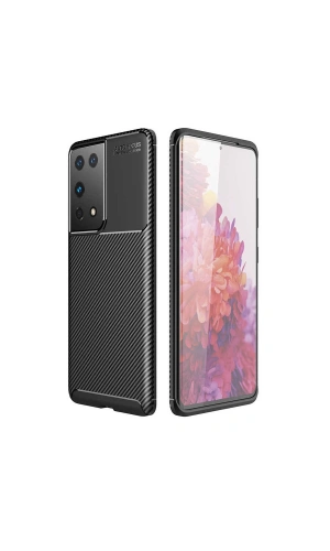 Galaxy S21 Ultra Kılıf Zore Negro Silikon Kapak