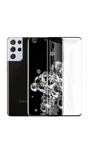 Galaxy S21 Ultra Zore Süper Pet Ekran Koruyucu Jelatin