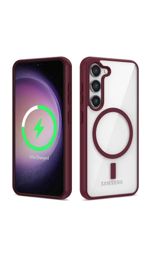 Galaxy S22 Plus Kılıf M-safe Wireless Şarj Özellikli Silikon Zore Ege Kapak