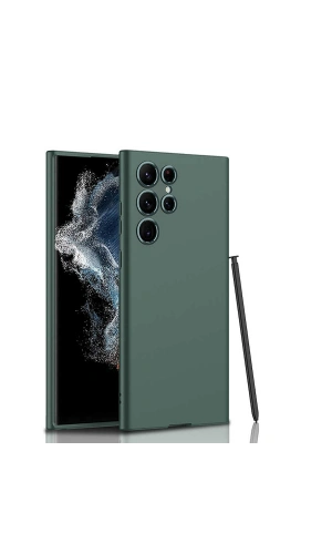 Galaxy S22 Ultra Kılıf Zore Silikon Kıpta Kapak