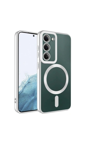 Galaxy S23 Kılıf M-safe Wireless Şarj Özellikli Zore Setro Silikon