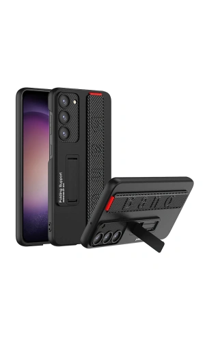 Galaxy S23 Kılıf Standlı El Tutacaklı Zore Band Kapak