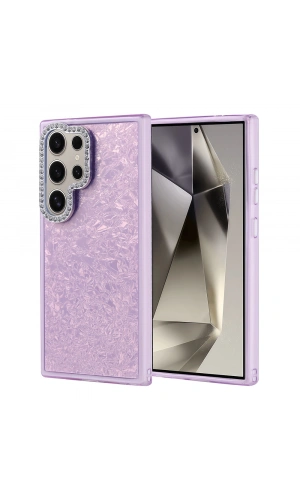 Galaxy S24 Ultra Kılıf Taşlı Tasarımlı Zore Kapi Kapak