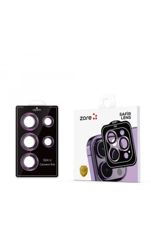 Galaxy S24 Ultra Zore Kamera Lens Koruyucu Cam Filmi