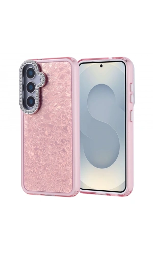 Galaxy S25 Kılıf Taşlı Tasarımlı Zore Kapi Kapak