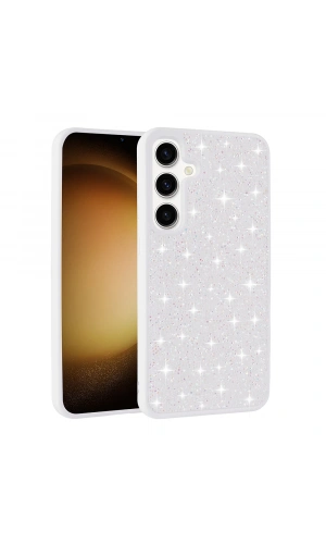 Galaxy S25 Plus Kılıf Parlak Taşlı Tasarım Zore Pırlanta Kapak