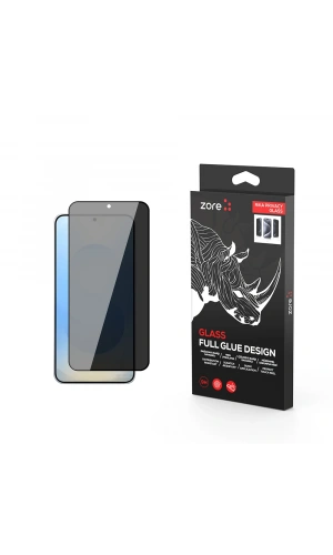 Galaxy S25 Plus Zore Rika Premium Privacy Temperli Cam Ekran Koruyucu