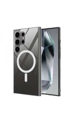 Galaxy S25 Ultra Kılıf Kamera Korumalı M-safe Sert PC Zore Porto Kapak