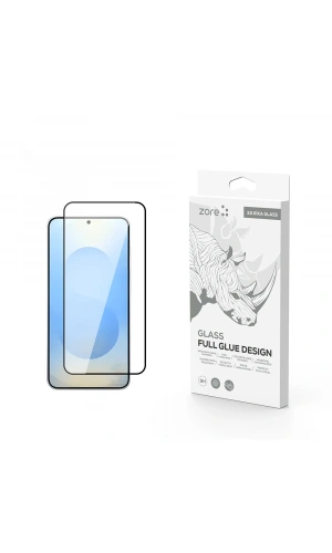 Galaxy S25 Zore Rika Premium Temperli Cam Ekran Koruyucu