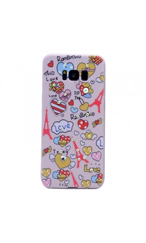 Galaxy S8 Kılıf Zore Pembiş Silikon