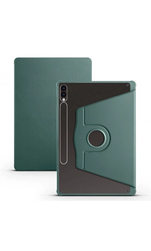 Galaxy Tab S10 Plus Kılıf Zore Termik Kalem Bölmeli Dönebilen Standlı Kılıf